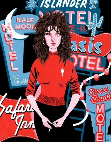 illustration portraits and fashion by bijou karman