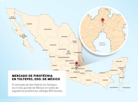 Decenas de muertos en la extraña explosión de un mercado de pirotecnia en México