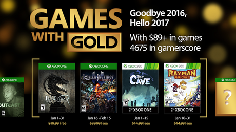 Desvelados los Games with Gold de enero: Killer Instinc, Rayman, Van Helsing...
