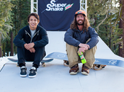 SuperSnake, primera pista híbrida Snowboard Skateboard nieve