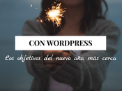 WordPress objetivos nuevo cerca