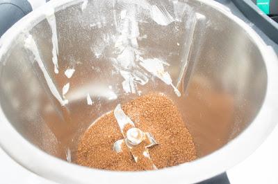 Galletas de algarroba y arándanos sin gluten, lactosa ni huevo