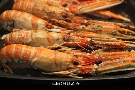 CIGALAS A LA PLANCHA