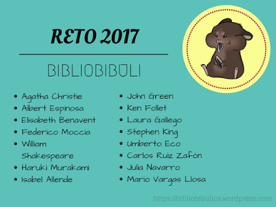 RETOS LITERARIOS PARA 2017 #1
