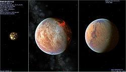 Planetas ctónicos: Gigantes gaseosos que han perdido su atmósfera.