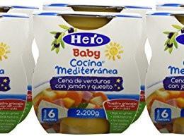 Hero-Baby-Cocina-Mediterrnea-Cena-De-Verduras-Con-Jamn-Y-Quesito-pack-de-6-0