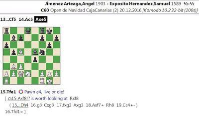 XXVII TORNEO DE NAVIDAD DE LA FUNDACIÓN CAJACANARIAS – 2ª ronda