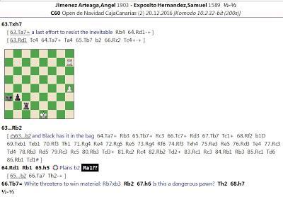 XXVII TORNEO DE NAVIDAD DE LA FUNDACIÓN CAJACANARIAS – 2ª ronda