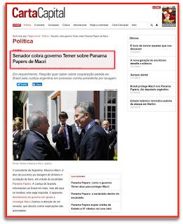 Sospechan encubrimiento de Temer a Macri por las cuentas off shore