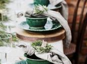 Sacad vajillas hojas para esta nochebuena