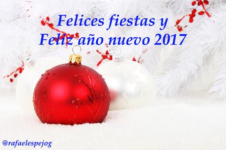 felices fiestas y feliz año nuevo 2017