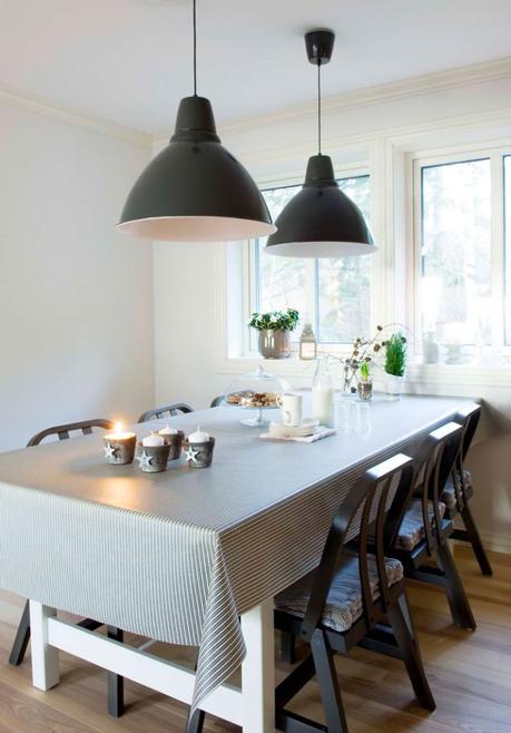 Navidad en la mesa mesas de navidad estilo escandinavo decoración navideña decoración en blanco blog decoración nórdica 