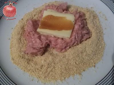 Filetes rusos rellenos de queso y membrillos