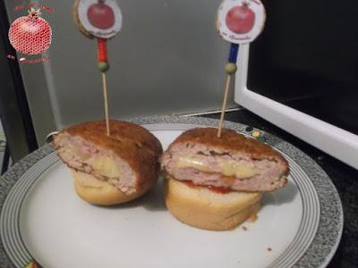 Filetes rusos rellenos de queso y membrillos