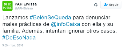 Lavado de imagen de CaixaBank, S.A. (I) - Desahucios