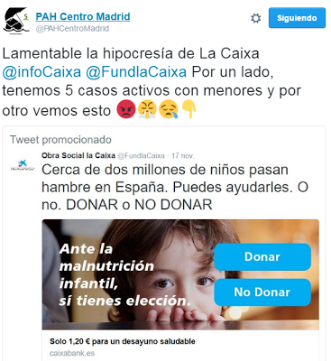 Lavado de imagen de CaixaBank, S.A. (I) - Desahucios