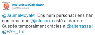 Lavado de imagen de CaixaBank, S.A. (I) - Desahucios