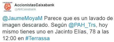 Lavado de imagen de CaixaBank, S.A. (I) - Desahucios