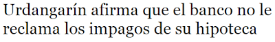 Lavado de imagen de CaixaBank, S.A. (I) - Desahucios