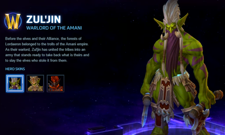Zul'jin llega a Heroes of the Storm Zul'jin llega a Heroes of the Storm
