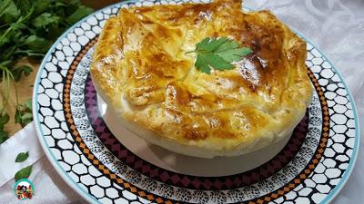 Tortilla con hojaldre