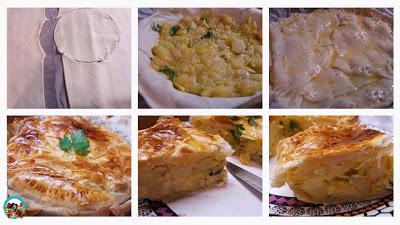 Tortilla con hojaldre