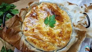 Tortilla con hojaldre