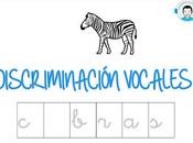 Discriminación vocales.