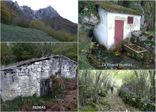 Bermiego-La Senda Cuetu Ferreiru-Las Morteras la Robla, El Teixu y La Cutiel.la-Salceo