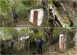 Bermiego-La Senda Cuetu Ferreiru-Las Morteras la Robla, El Teixu y La Cutiel.la-Salceo