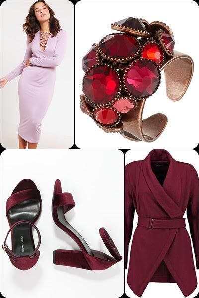 Dark Purple: Look caqui y grosella - 4ª propuesta Navidad