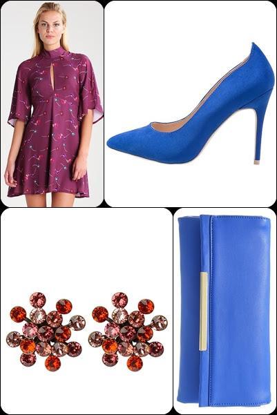 Dark Purple: Look caqui y grosella - 4ª propuesta Navidad