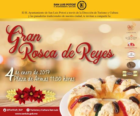 Realizarán “Rosca de Reyes Monumental”en Plaza de Armas