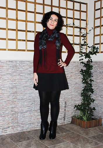 Outfit cena navideña