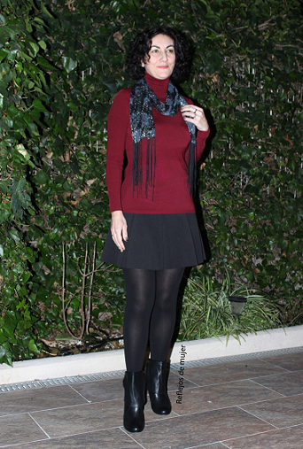 Outfit cena navideña