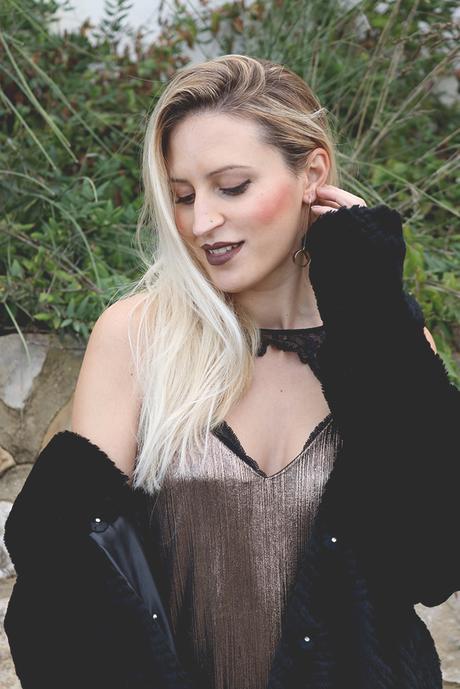 CHRISTMAS TIME: BRONZE SLIP DRESS CHRISTMAS TIME: BRONZE SLIP DRESS