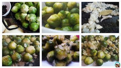 Coles de Bruselas salteadas