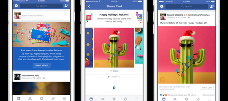 Facebook tiene nuevas características para celebrar las fiestas de fin de año