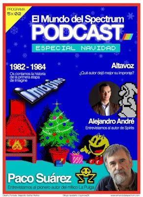 El Mundo del Spectrum entrevista a Paco Suárez (La Pulga) y Alejandro André (Spirits) en el último programa del año