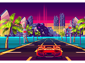 arcade coches '80's Overdrive' llegará este pero cambio tenemos nuevo vídeo