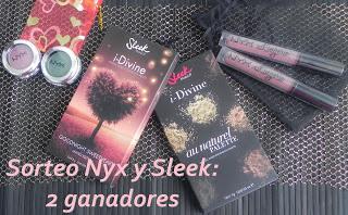 Sorteo de Navidad: SLEEK y NYX, dos ganadores