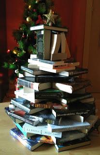 Árbol de Navidad, ¡con libros!