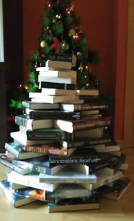 Árbol de Navidad, ¡con libros!