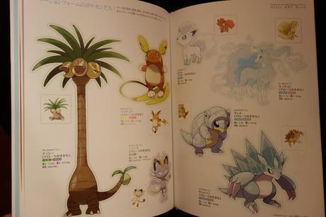 ¡Echa un vistazo a todo el contenido del libro de artwork de Pokémon Sol y Pokémon Luna!