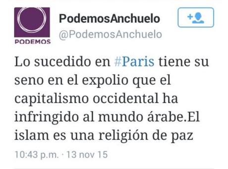 Progres y terrorismo islámico: Ya está bien de esta mierda infecta