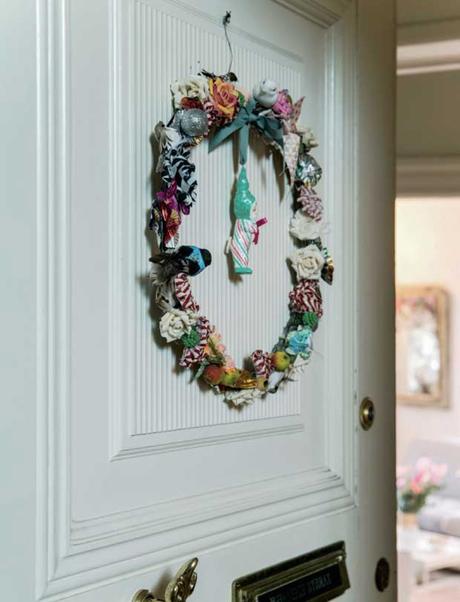 La navidad, turquesa, mint, rosa y fucsia de un salón nórdico muy inspirador