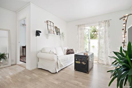 estilo rústico moderno estilo nórdico campo decoración en blanco casas suecas casa de campo sueca blog decoración nórdica 