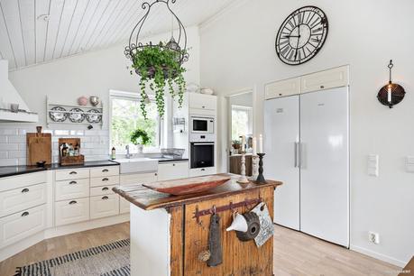 estilo rústico moderno estilo nórdico campo decoración en blanco casas suecas casa de campo sueca blog decoración nórdica 