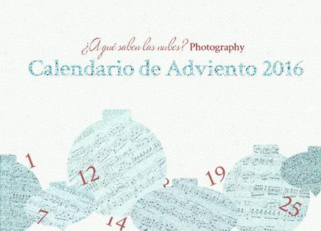 Calendario de adviento 2016 ¿A qué saben las nubes?