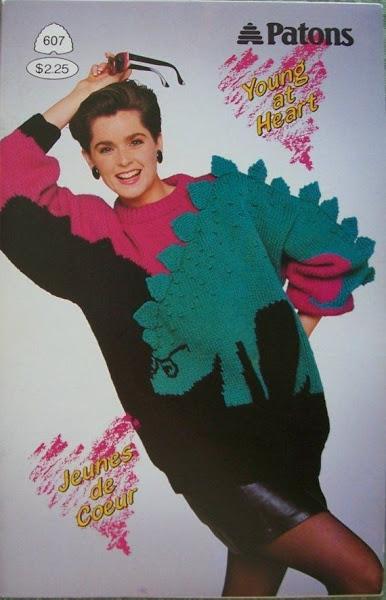 Dinosaurios de punto de cruz